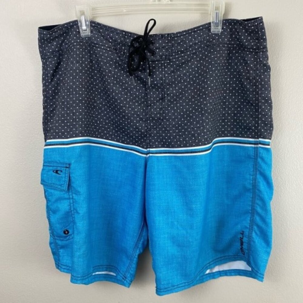 O'Neill Blue Board Shorts Surf Swim Trunks